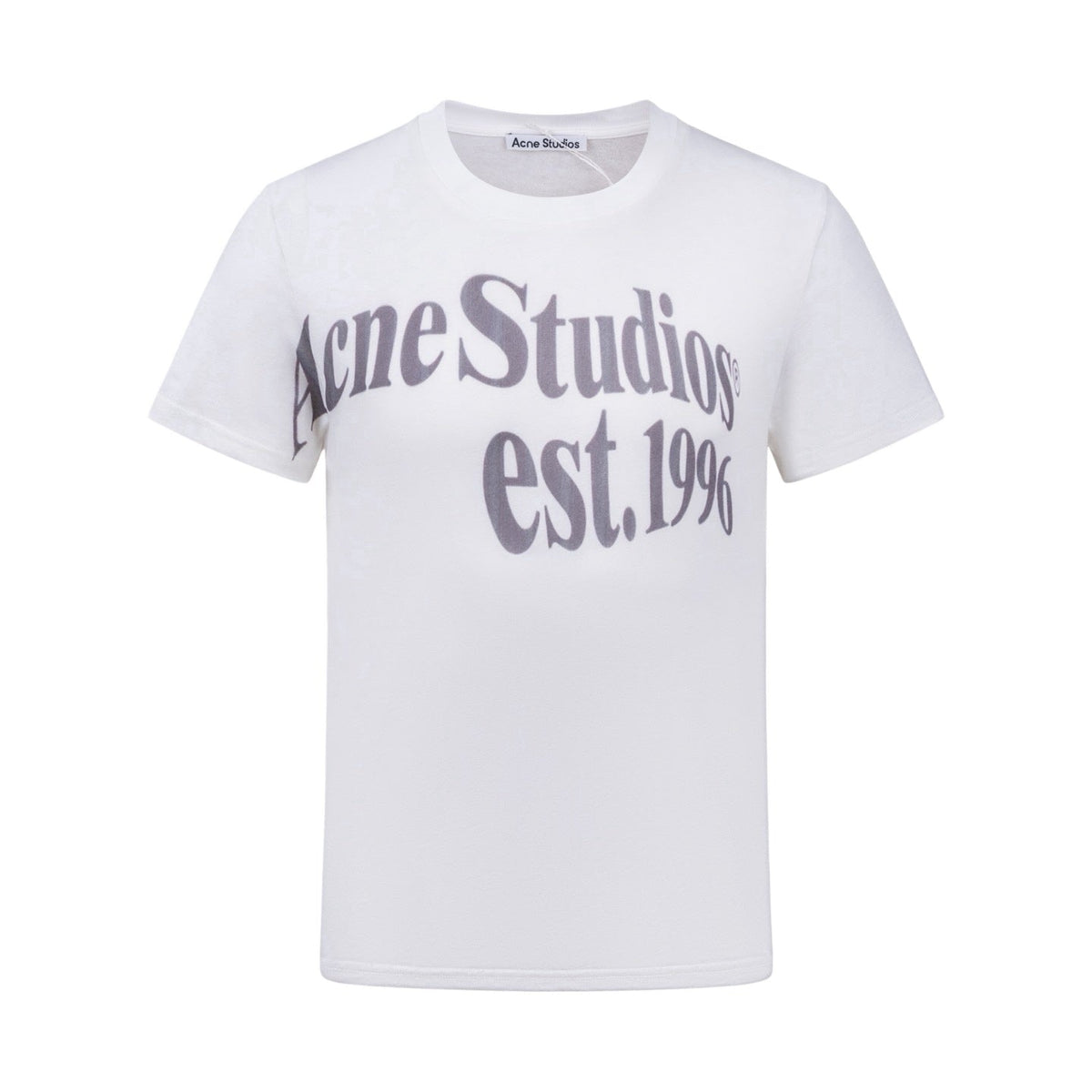 Acne Studios Est.1996 Large Front‑Print Crew‑Neck Short‑Sleeve T‑Shirt