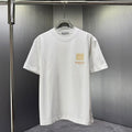 Acne Studios Square‑Face Patch 1996 Graphic Crew‑Neck Short‑Sleeve T‑Shirt