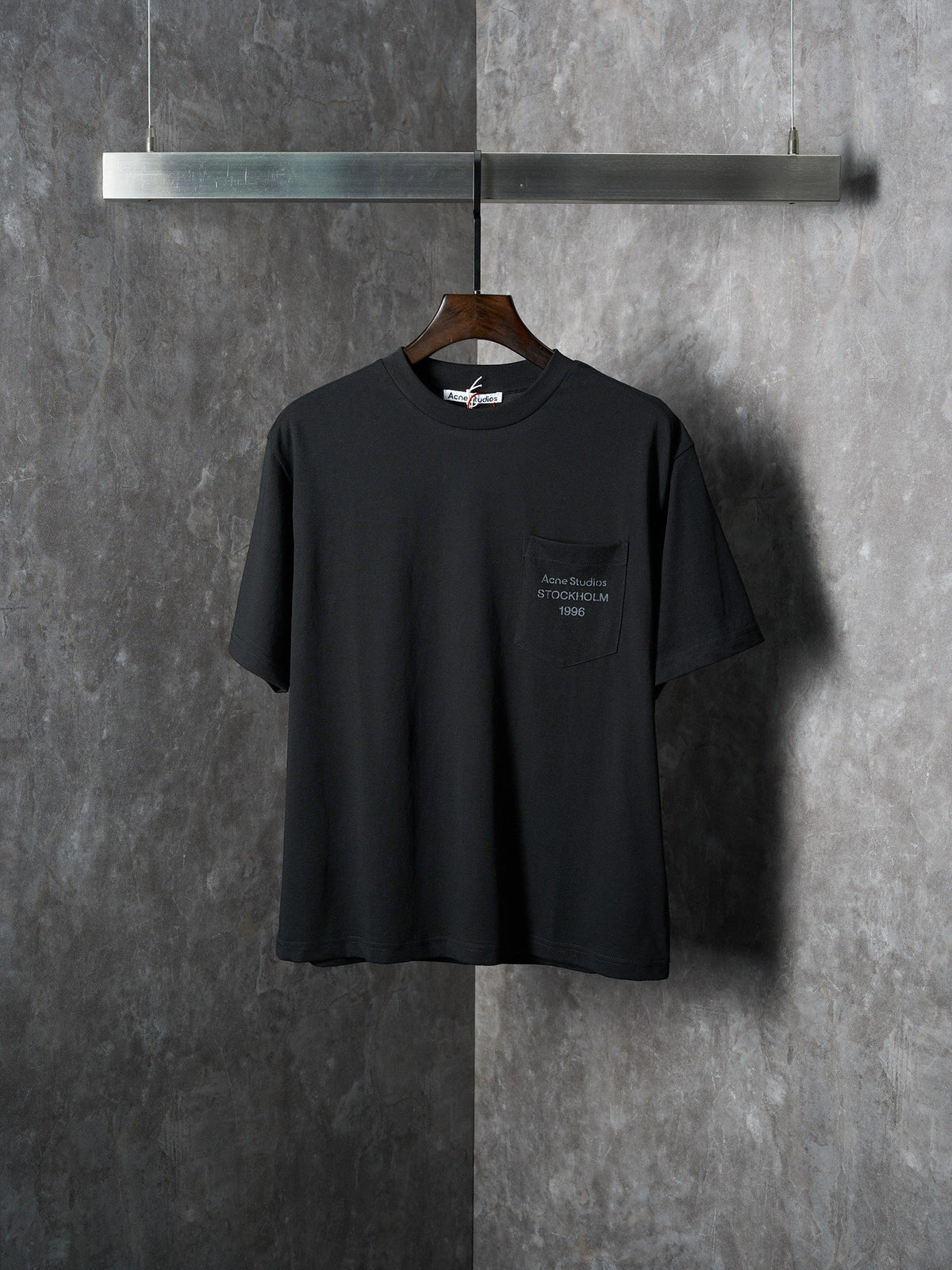 Acne Studios Chest‑Pocket Short‑Sleeve T‑Shirt