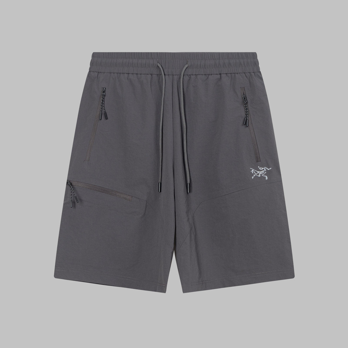 Arc'teryx Multi‑Zipper Pocket Drawstring Functional Outdoor Shorts