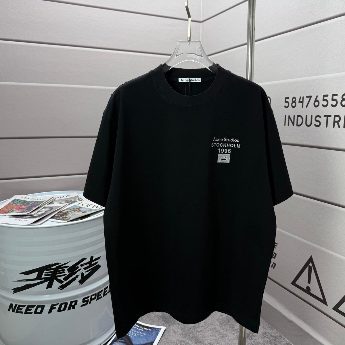 Acne Studios Stockholm 1996 Chest‑Print T‑Shirt