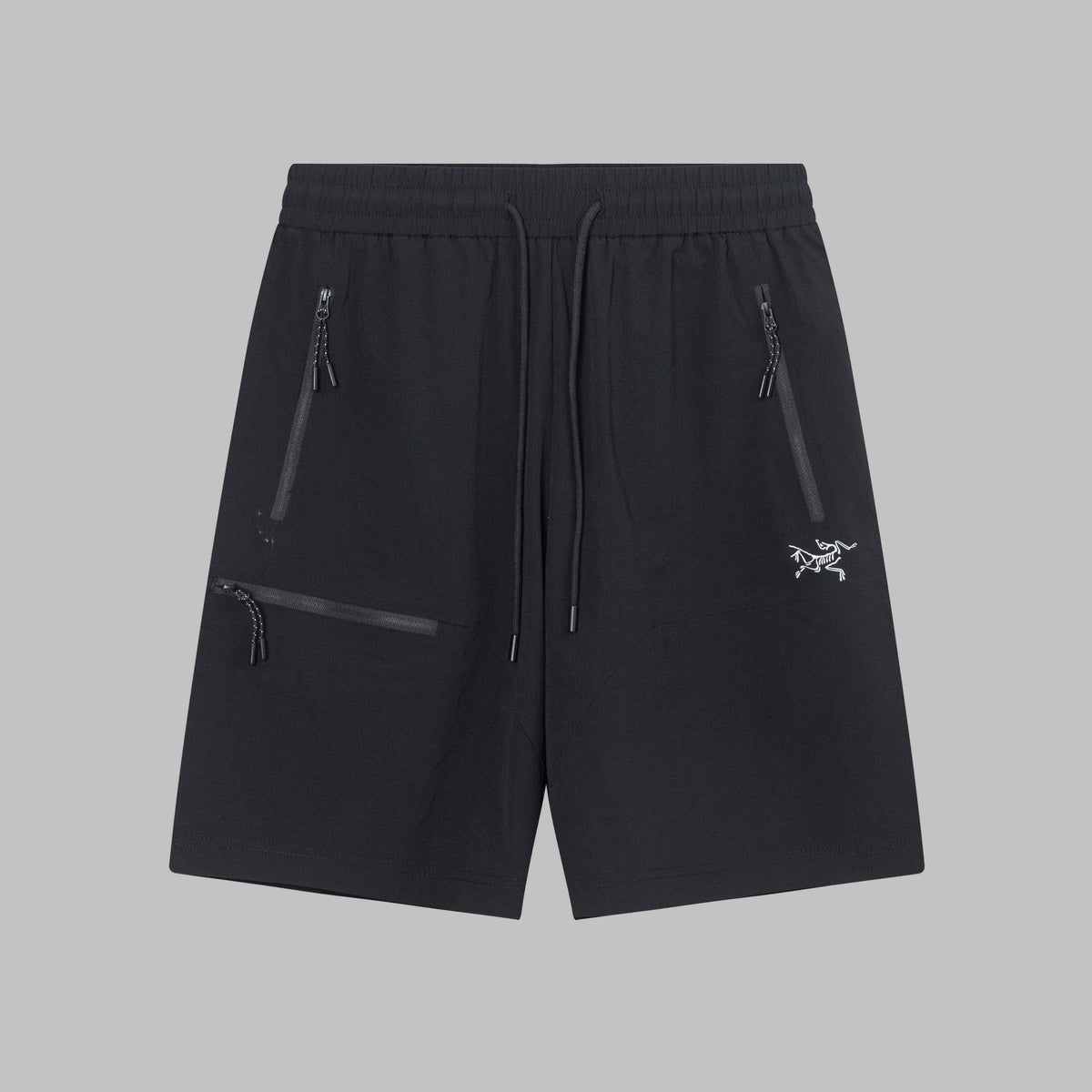 Arc'teryx Multi‑Zipper Pocket Drawstring Functional Outdoor Shorts