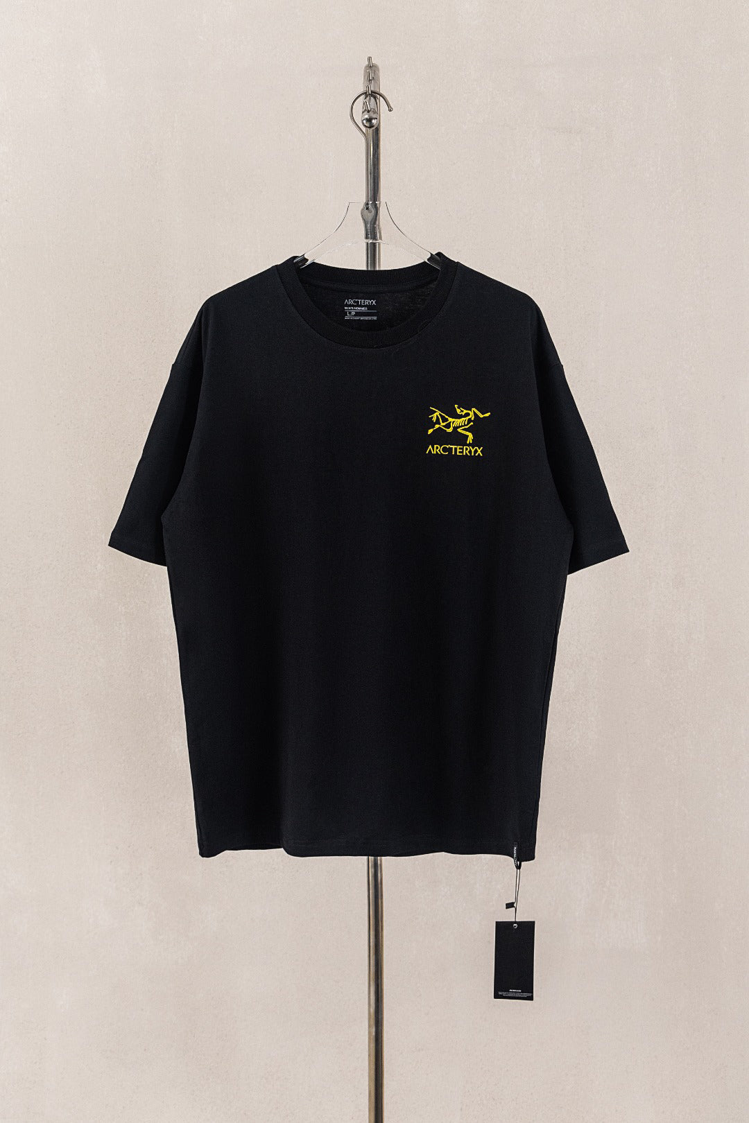 Arc'teryx Contrast‑Stitch Bird Logo Crew‑Neck Short‑Sleeve T‑Shirt