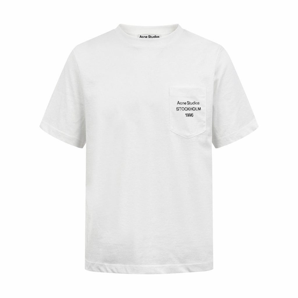 Acne Studios Short‑Sleeve Pocket Print T‑Shirt