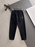 Arc'teryx Gold Bird Embroidered Elastic Waist Tapered Jogger Pants