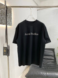 Acne Studios Short‑Sleeve Beaded Logo T‑Shirt