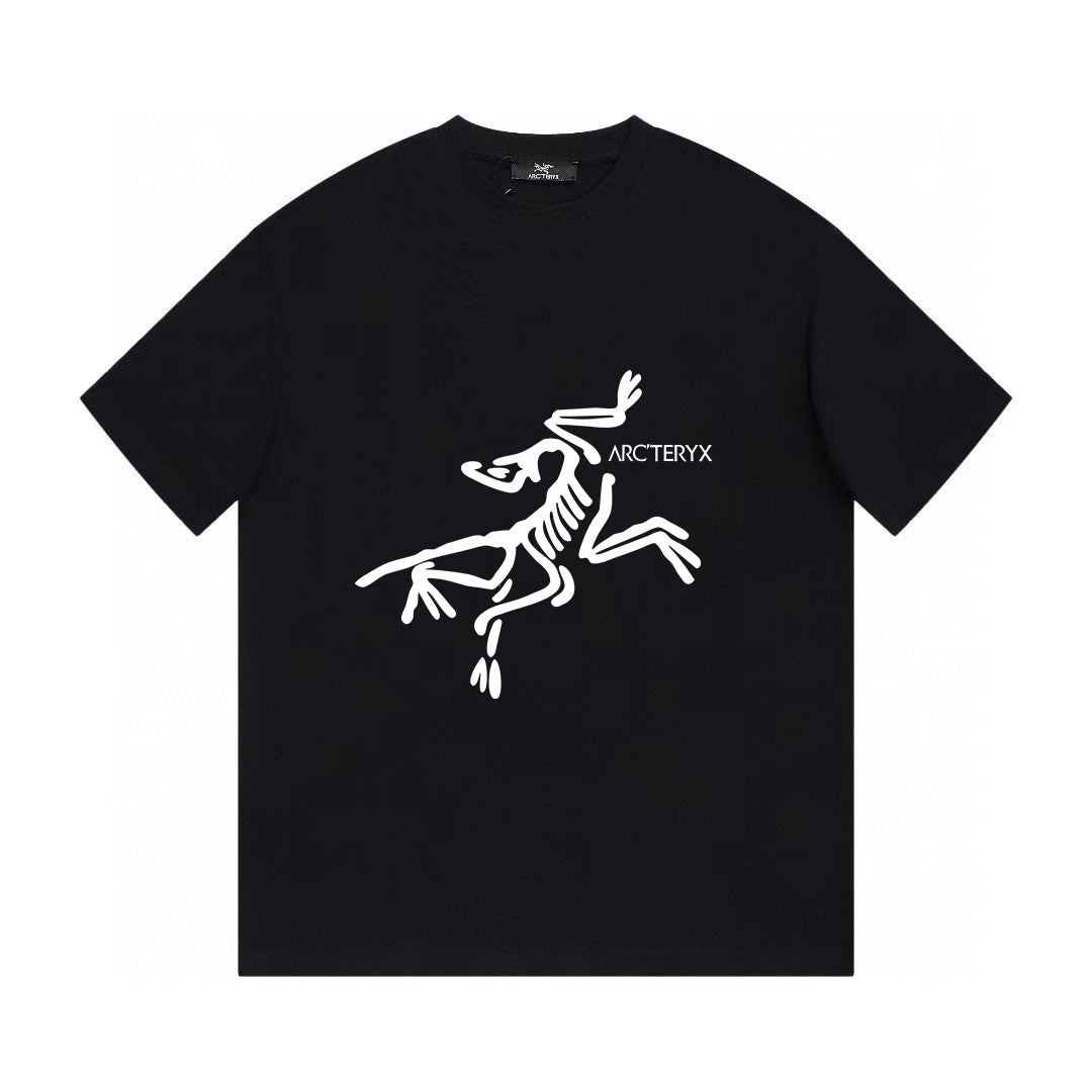 Arc'teryx Large Front Fossil‑Bird Graphic SS T‑Shirt