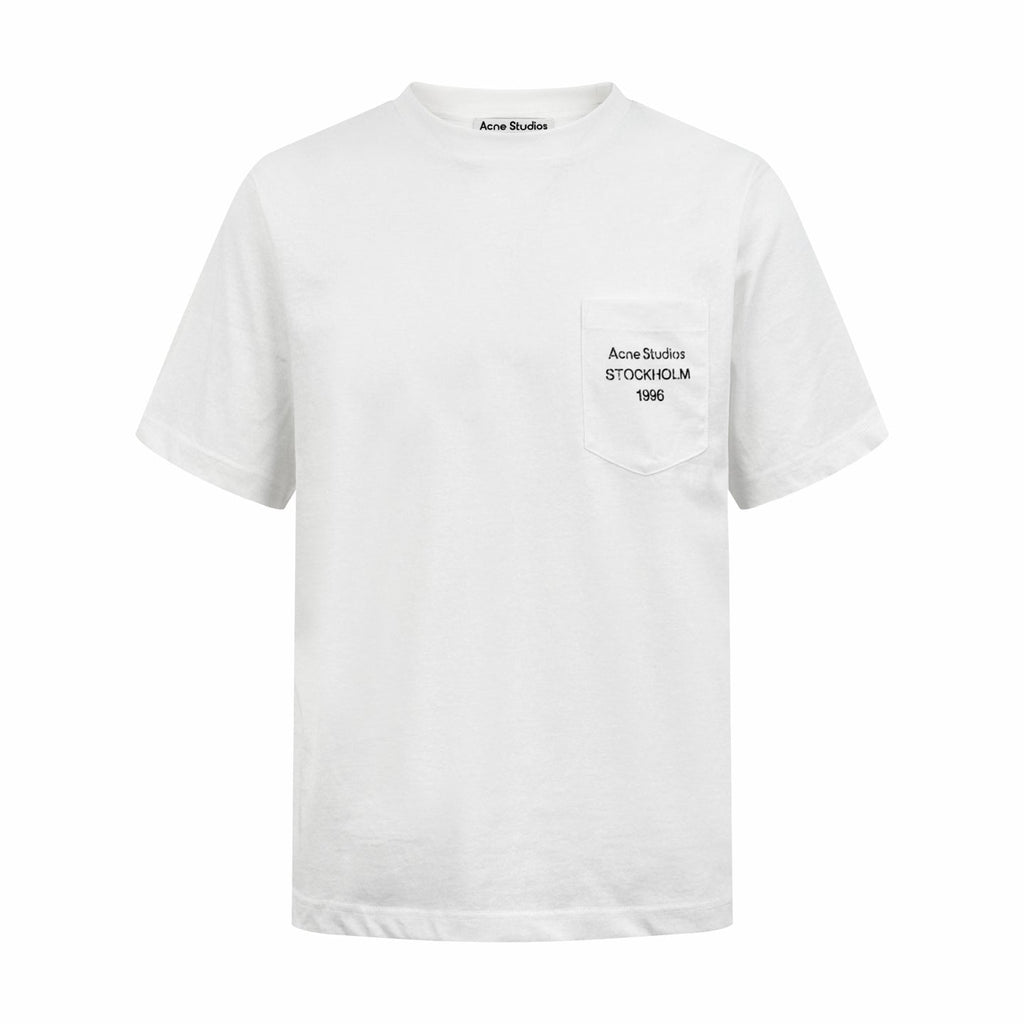 Acne Studios Stockholm 1996 Pocket‑Detail Oversized Crew‑Neck T‑Shirt