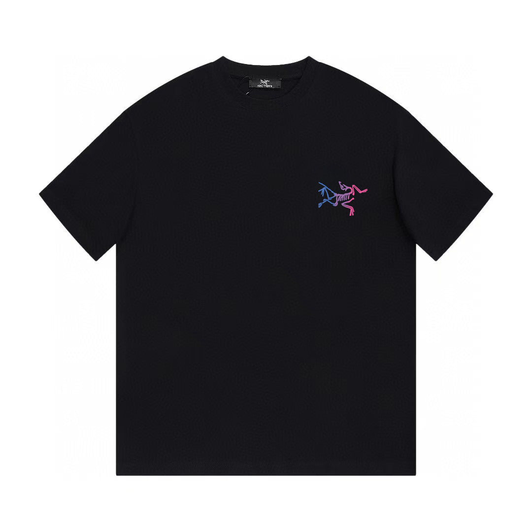 Arc'teryx Front‑Back Gradient Bird Skeleton Short‑Sleeve T‑Shirt Unisex