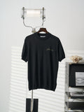 Acne Studios Short‑Sleeve Knit Crew Neck Top