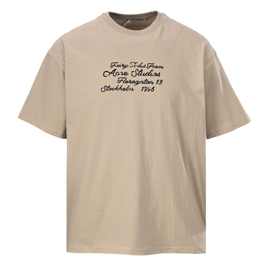 Acne Studios Fairy‑Tales Script‑Print T‑Shirt