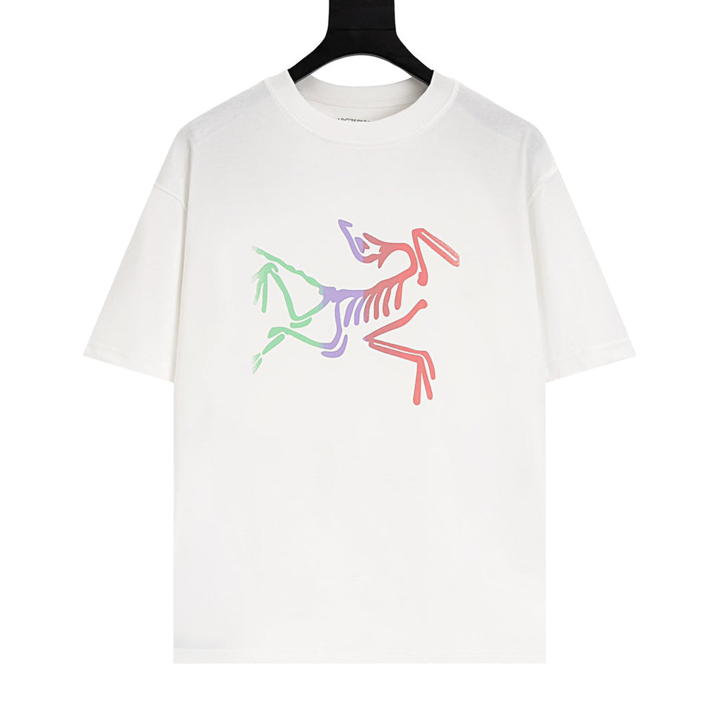Arc'teryx Gradient Multicolor Fossil Bird Center‑Print SS T‑Shirt