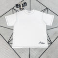 Acne Studios Contrast‑Stitch Script Logo Crew‑Neck Short‑Sleeve T‑Shirt