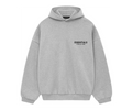 Fear of God Essentials Fleece Hoodie (FW24) Light Heather Gray