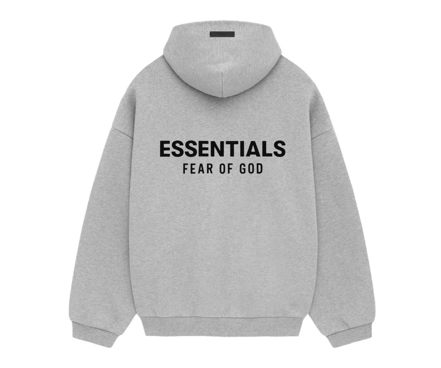 Fear of God Essentials Fleece Hoodie (FW24) Light Heather Gray