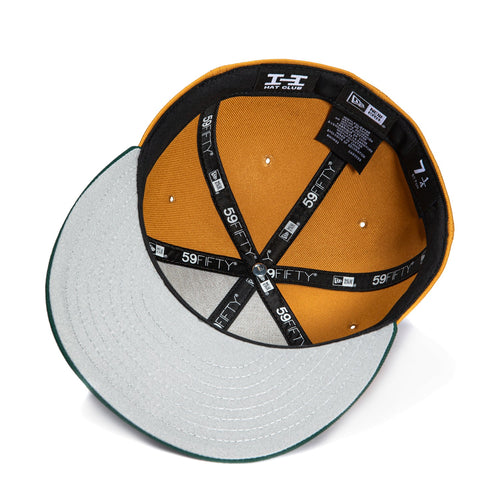 1   New Era 59Fifty Mexico Mexican Flag Patch Ransom Hat - Khaki, Green