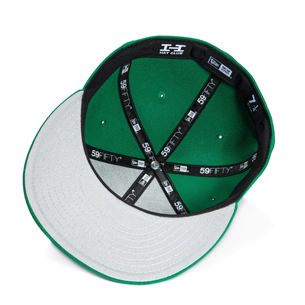 1    New Era 59Fifty Mexico El Tricolor Mexico Flag Patch Script Hat - Kelly Green