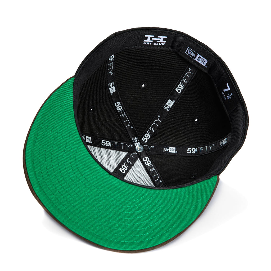 1     New Era 59Fifty Mexico El Tricolor Mexico Flag Patch Script Hat - Black, Brown