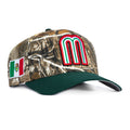New Era 9Forty A-Frame Mexico World Baseball Classic Mexico Flag Patch Snapback Hat - Realtree, Green