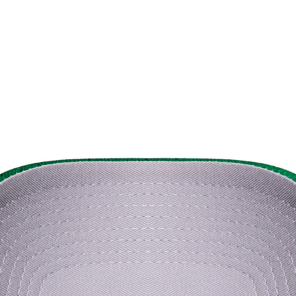 1   New Era 9Forty A-Frame Mexico El Tricolor Mexico Flag Patch Script Snapback Hat - Kelly Green
