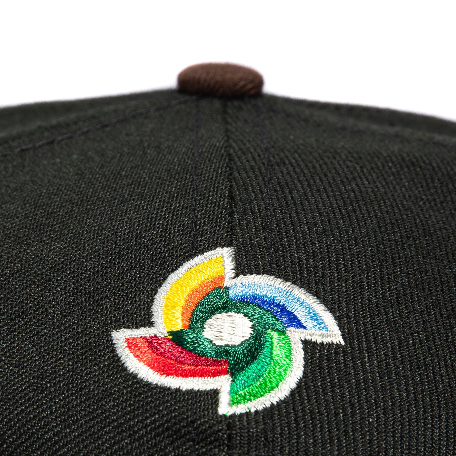 New Era 9Forty A-Frame Mexico World Baseball Classic Mexico Flag Patch Snapback Hat - Black, Brown