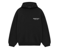 Fear of God Essentials Fleece Hoodie (FW24) Black