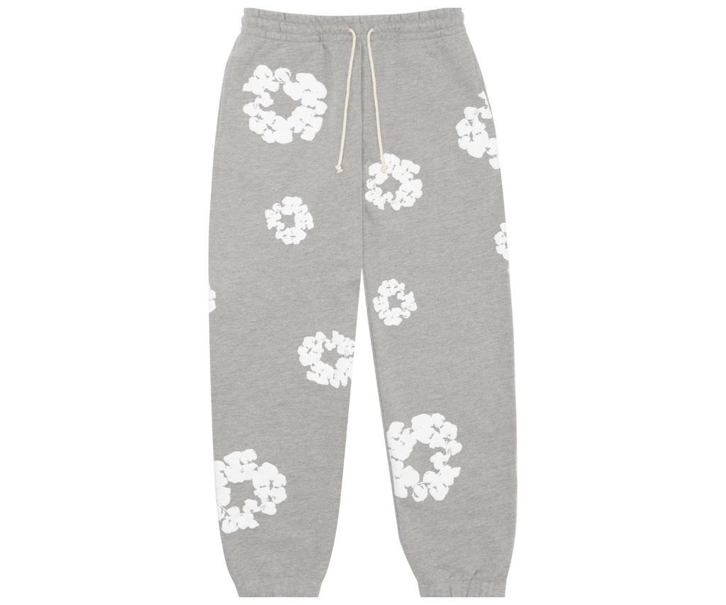 Denim Tears The Cotton Wreath Sweatpants Grey