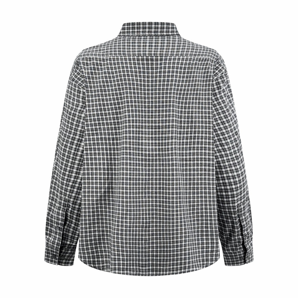 Acne Studios Long‑Sleeve Check Button‑Up Shirt