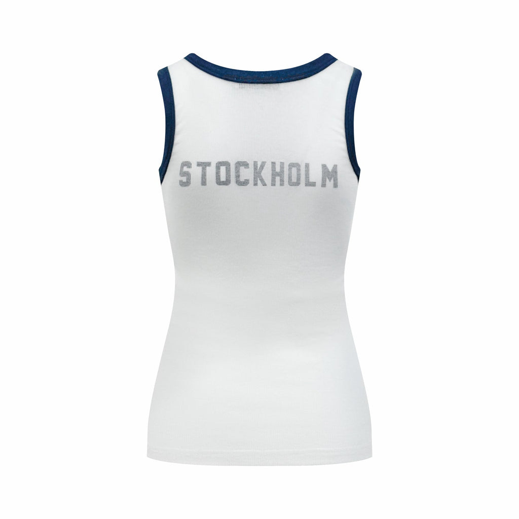 Acne Studios 96‑Graphic Ringer Ribbed Tank Top