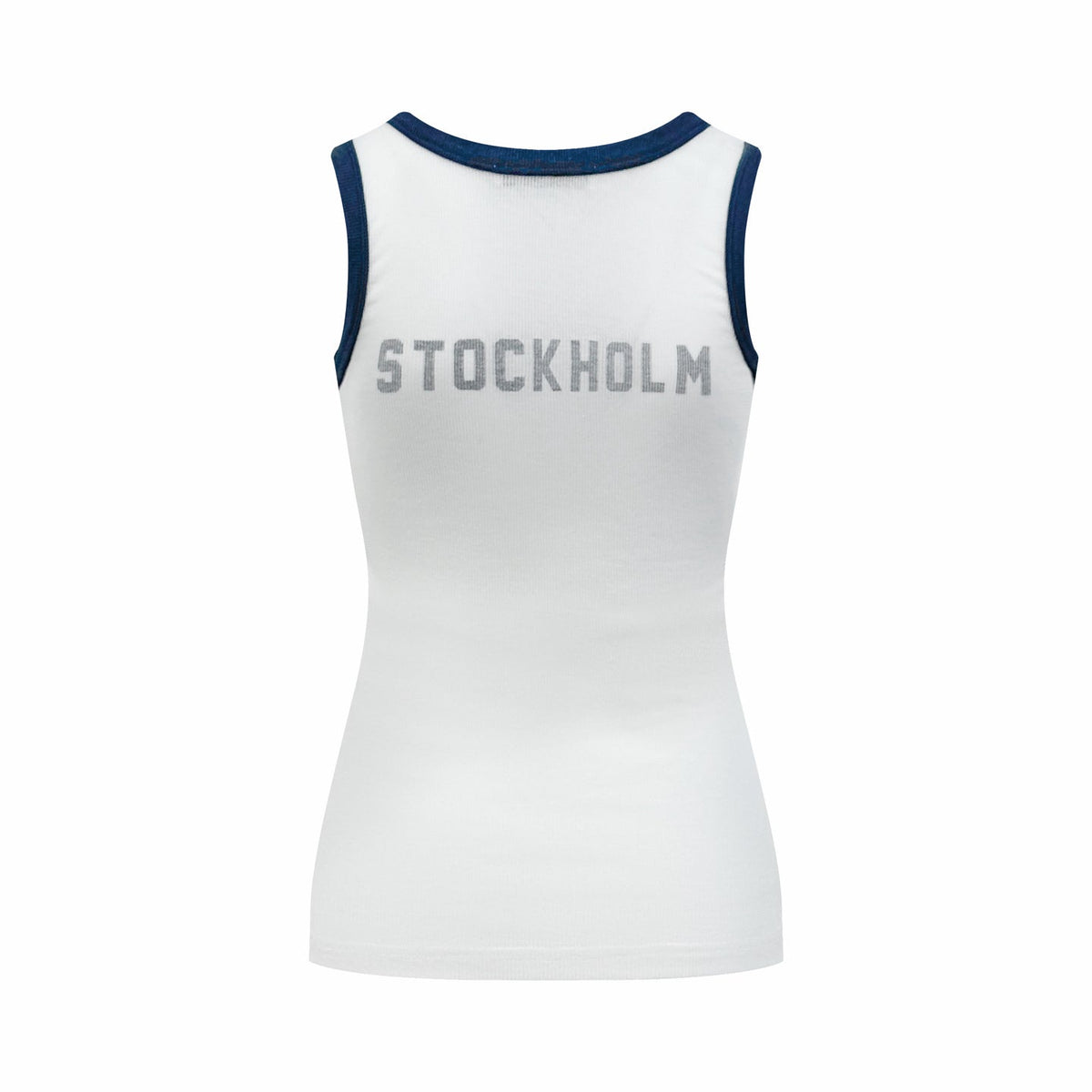 Acne Studios 96‑Graphic Ringer Ribbed Tank Top