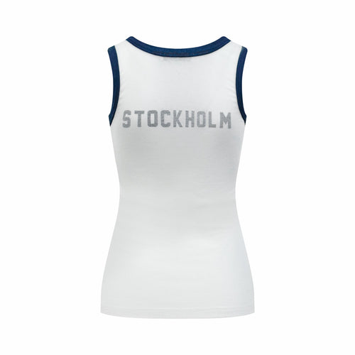 Acne Studios 96‑Graphic Ringer Ribbed Tank Top