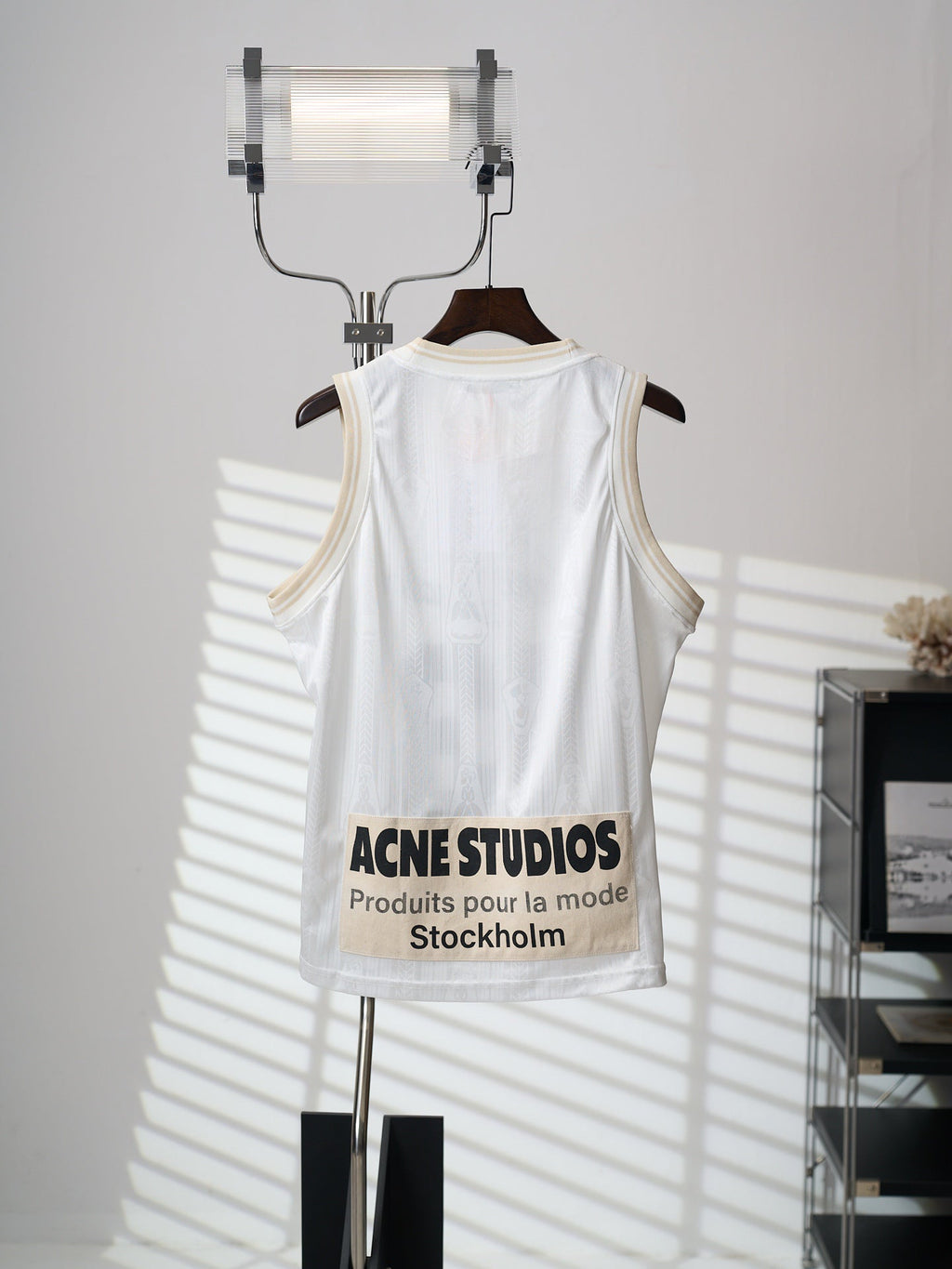 Acne Studios Unisex Sleeveless Basketball‑Style Jersey Tank Top