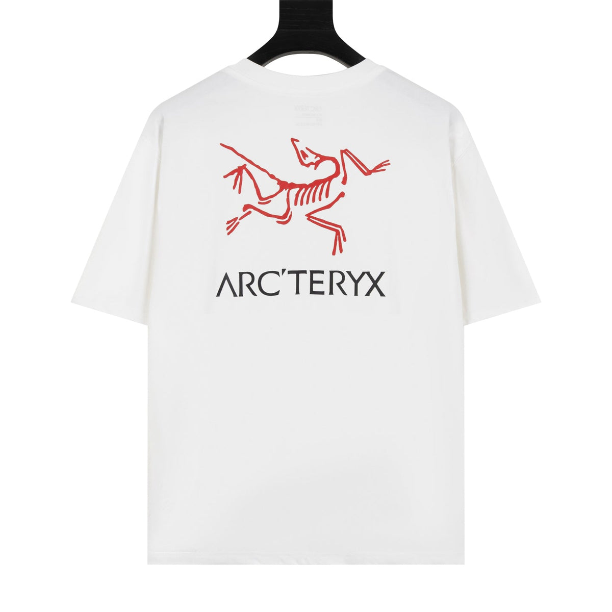 Arc'teryx Red Bird Logo Crew Neck Short‑Sleeve T‑Shirt, Unisex Relaxed Fit Tee