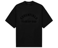 FEAR OF GOD ESSENTIALS Logo-Appliquéd Cotton-Blend Jersey T-Shirt Black