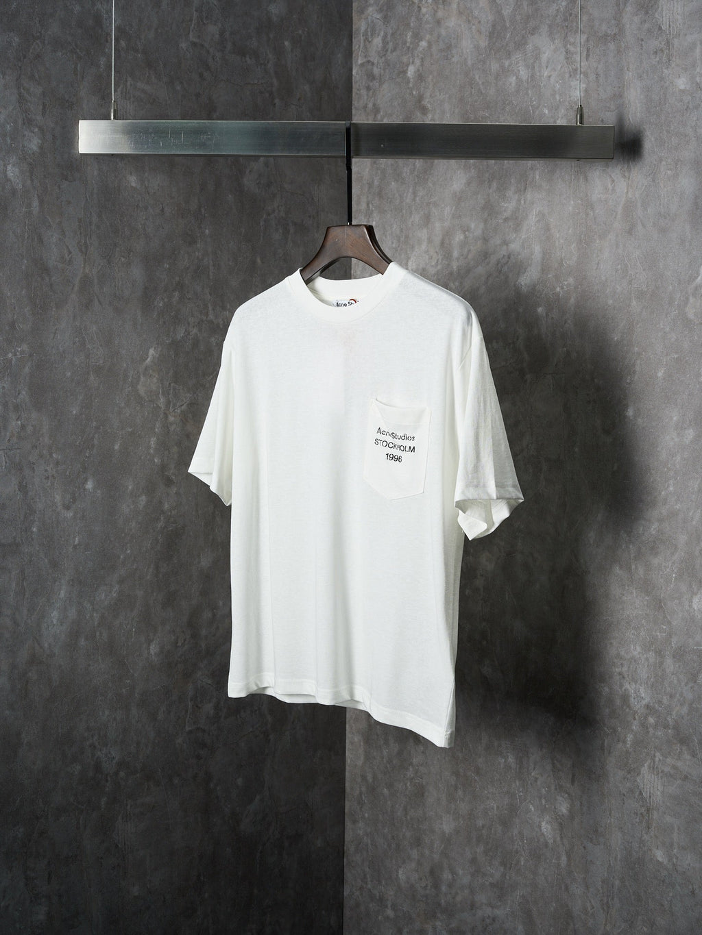 Acne Studios Chest‑Pocket Short‑Sleeve T‑Shirt