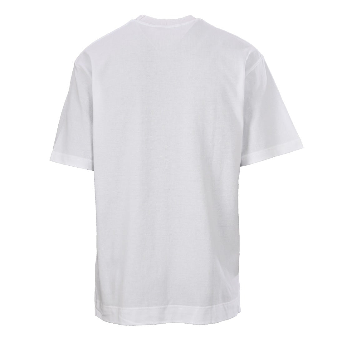 Acne Studios Script‑Embossed Textured‑Jersey Oversized Crew‑Neck T‑Shirt