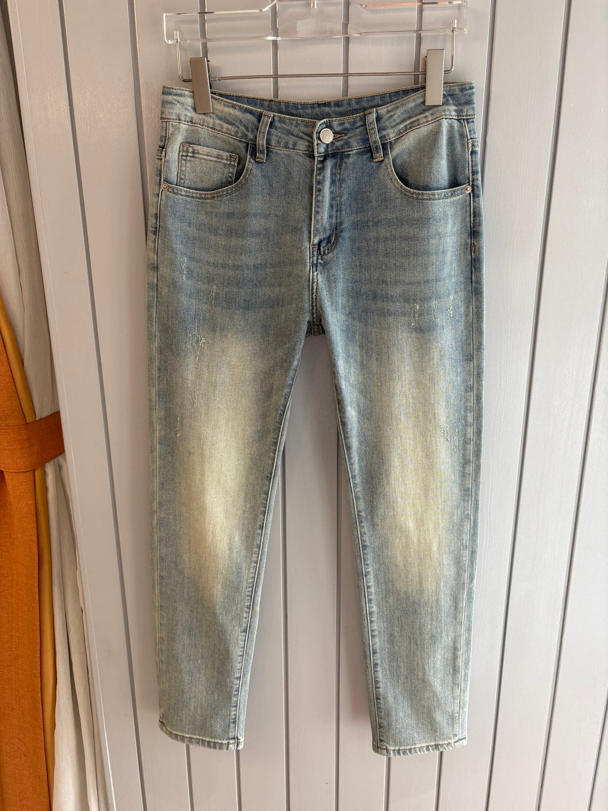 Arc'teryx Vintage Washed Slim‑Straight Denim Jeans