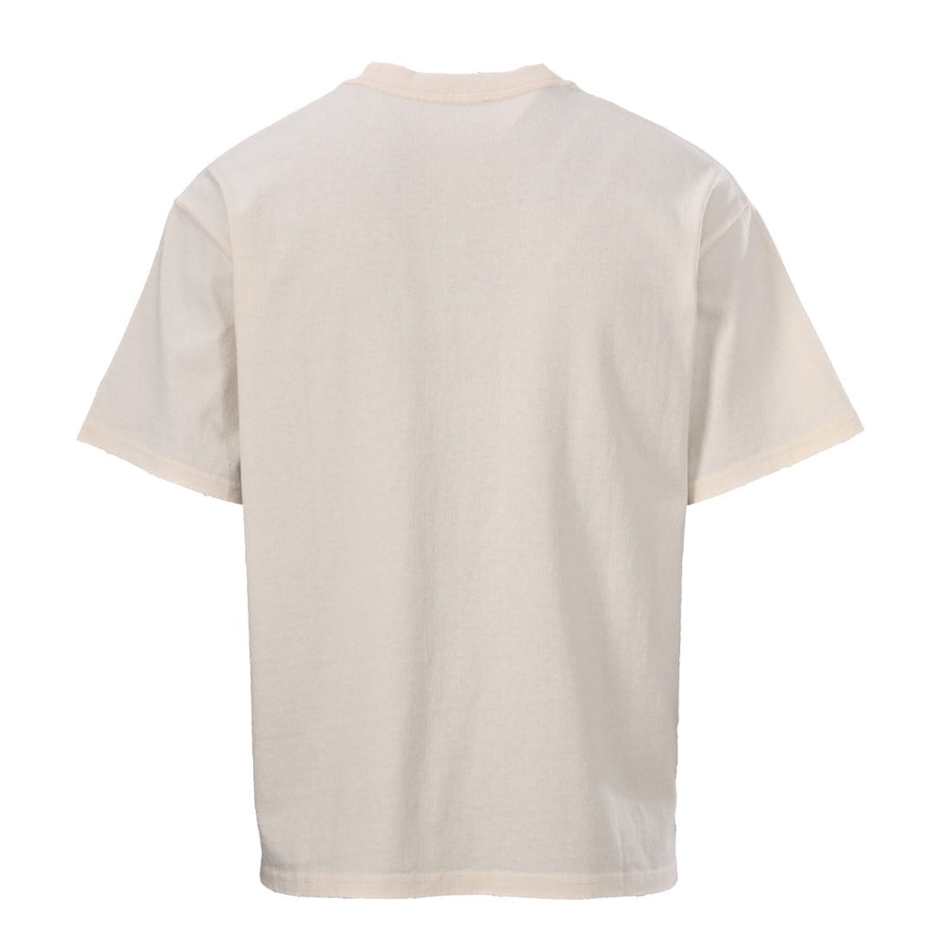 Acne Studios Contemporary‑Art Graphic Oversized Crew‑Neck T‑Shirt