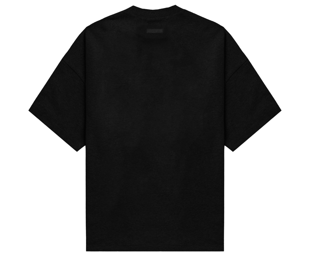 FEAR OF GOD ESSENTIALS Logo-Appliquéd Cotton-Blend Jersey T-Shirt Black