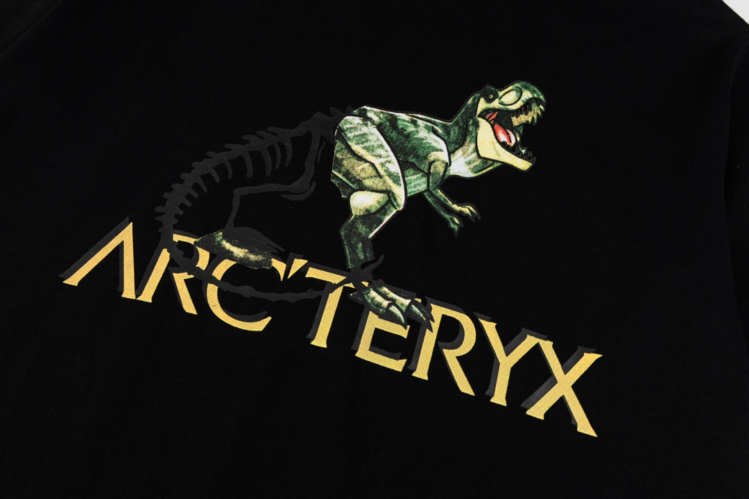 Arc'teryx T-Rex Half-Skeleton Graphic & Gold Wordmark Unisex T-Shirt