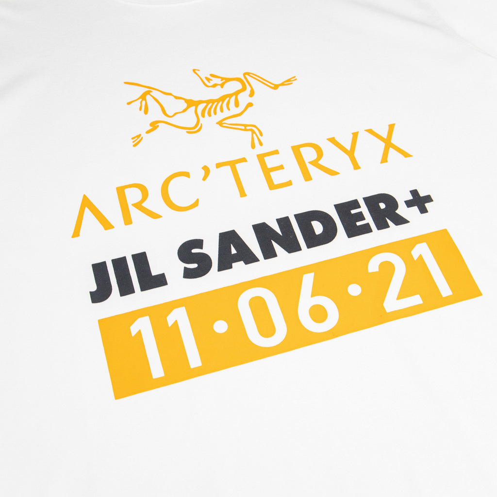 Arc'teryx x Jil Sander Co-Branded Date Print Unisex T-Shirt