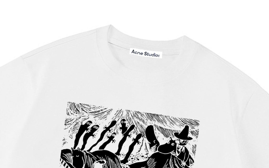Acne Studios The Hattifatteners Graphic Short‑Sleeve T‑Shirt