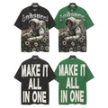 Godspeed Astronaut Sunflower "Make It All In One" Vintage Short‑Sleeve Tee