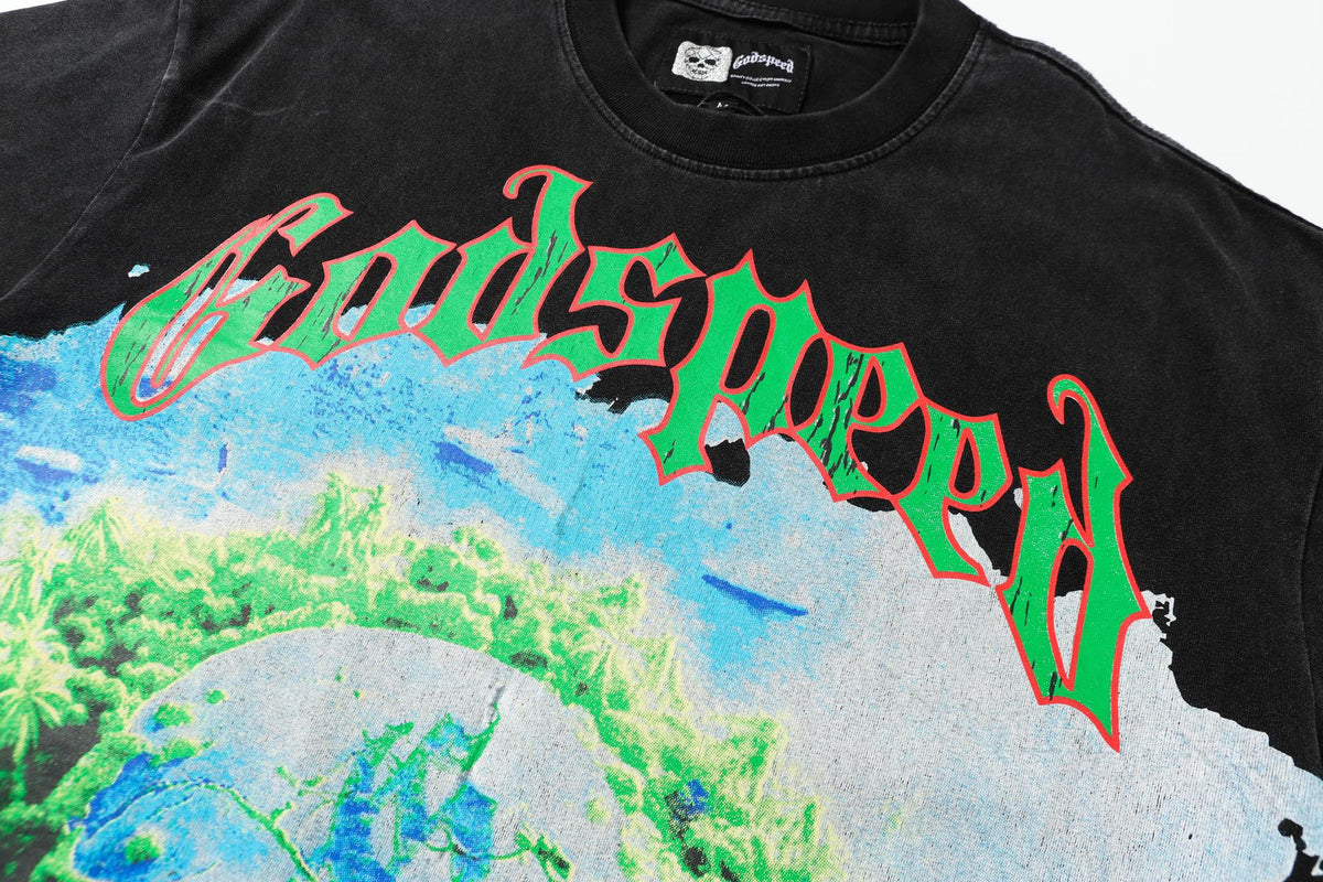 Godspeed Skull Island Graphic T‑Shirt