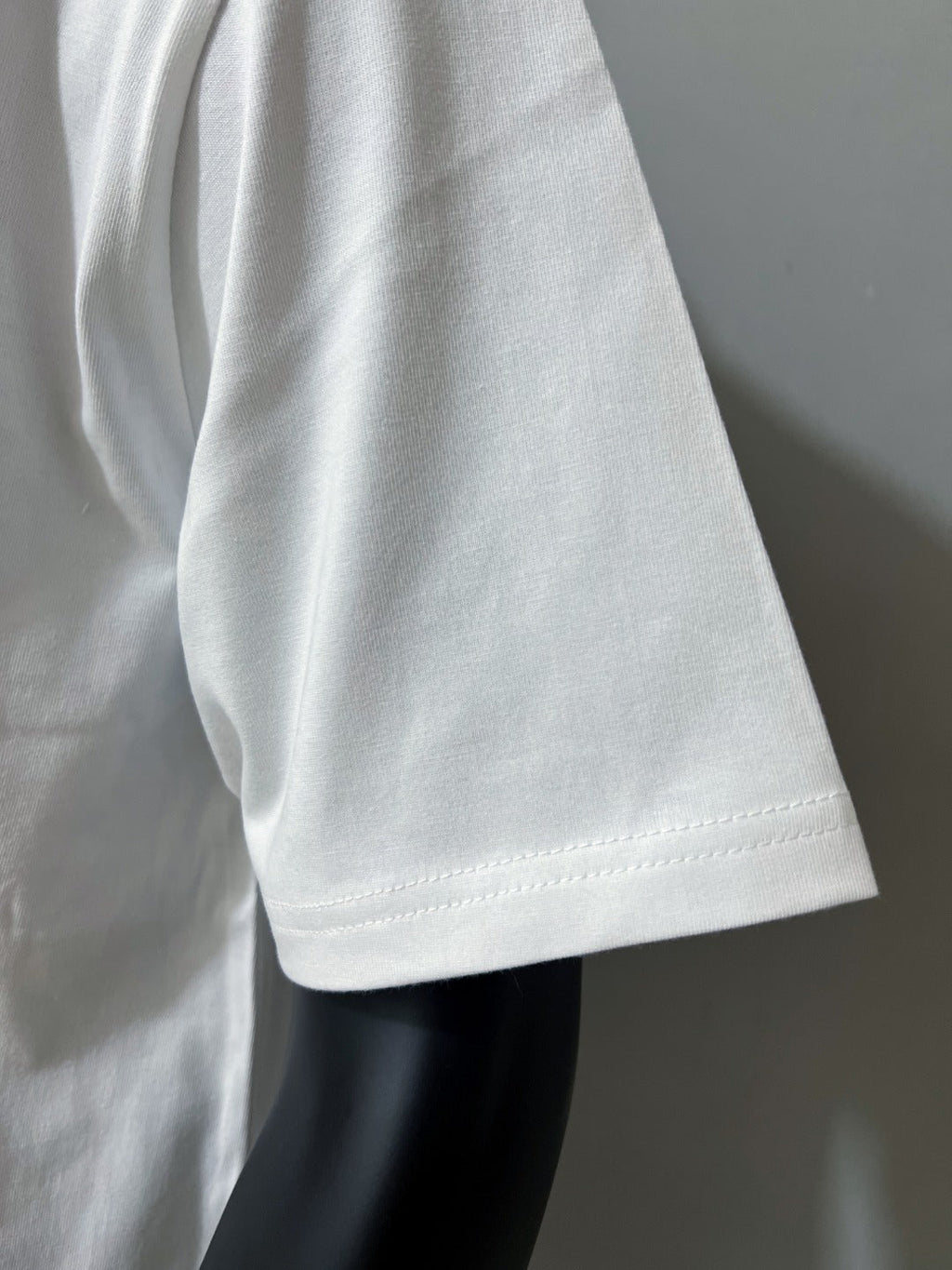 Acne Studios Square‑Face‑Icon Chest‑Print Oversized Crew‑Neck T‑Shirt