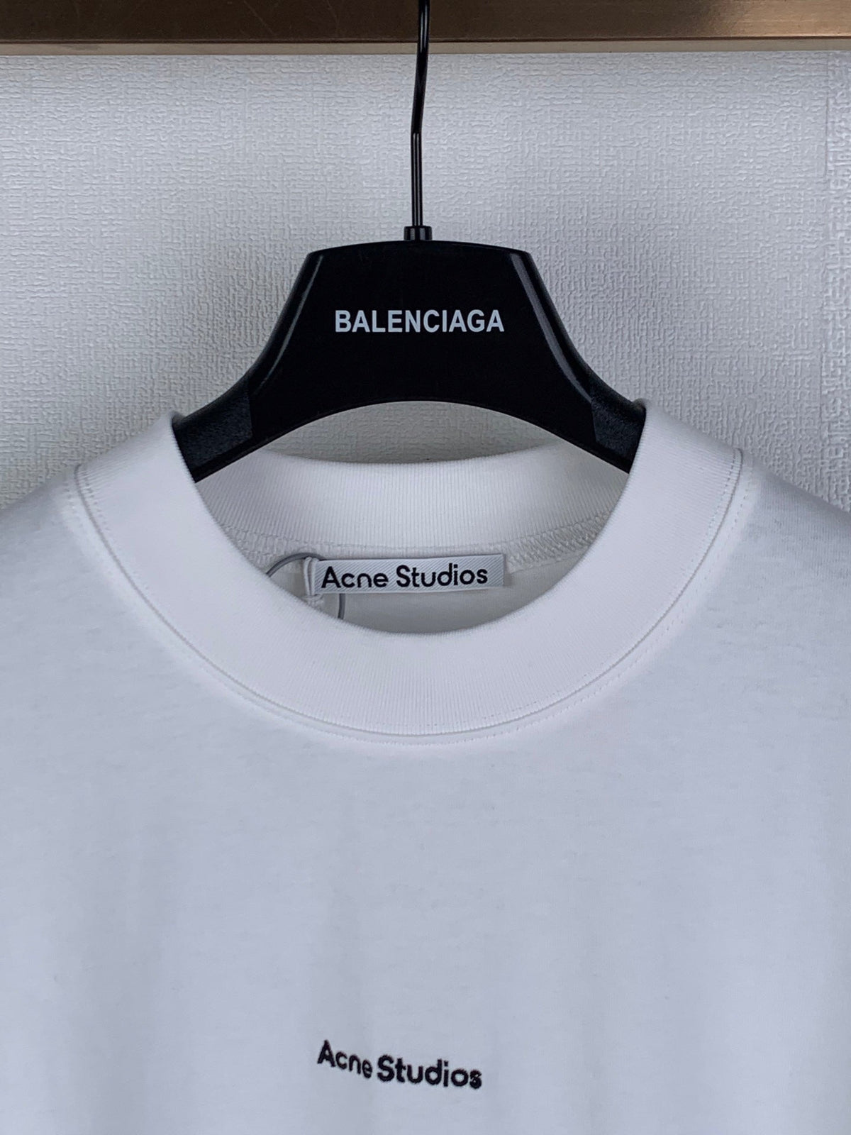 Acne Studios Chest Logo Oversized Short‑Sleeve T‑Shirt