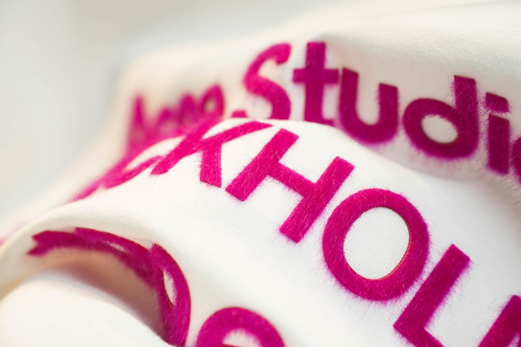 Acne Studios Stockholm 1996 Text‑Print Crew‑Neck Short‑Sleeve T‑Shirt