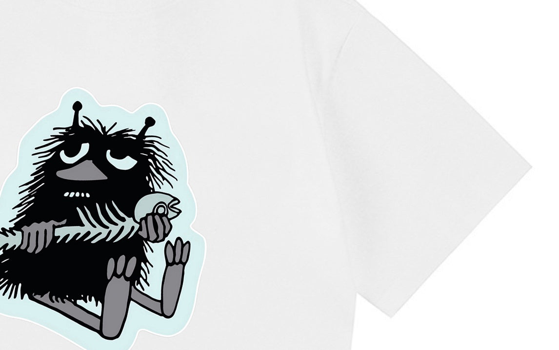 Acne Studios Cartoon Monster‑Print Short‑Sleeve T‑Shirt