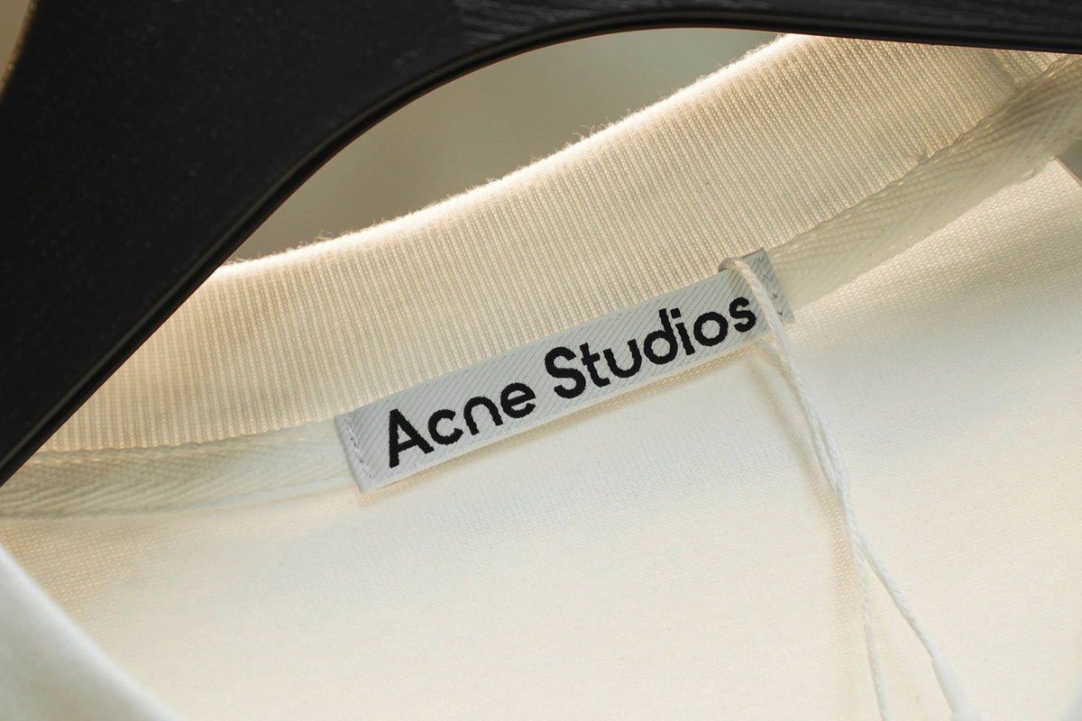Acne Studios Contemporary Art Graphic‑Print Crew‑Neck Short‑Sleeve T‑Shirt