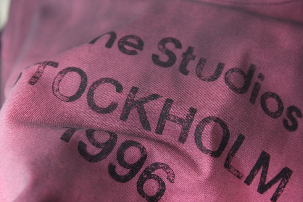 Acne Studios Stockholm 1996 Gradient Wash Short‑Sleeve Tee